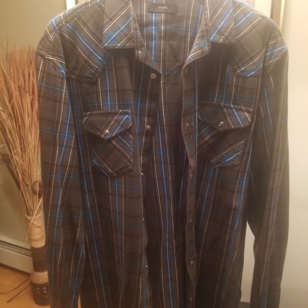 Men’s Diesel Western Pearl 2x Shirt